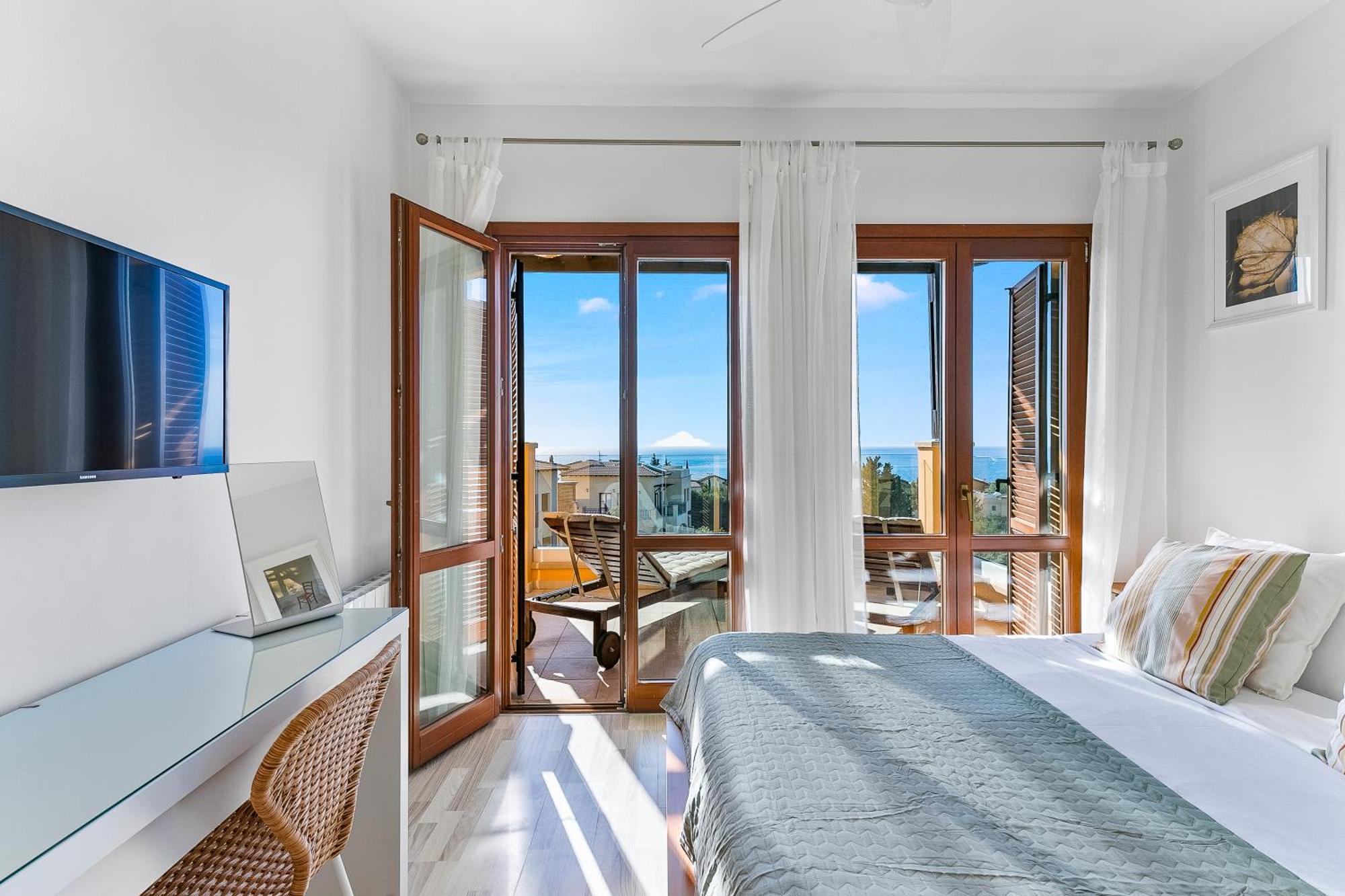 2 Bedroom Apartment Thalassa With Sea And Sunset Views, Aphrodite Hills Resort Kuklia Zewnętrze zdjęcie