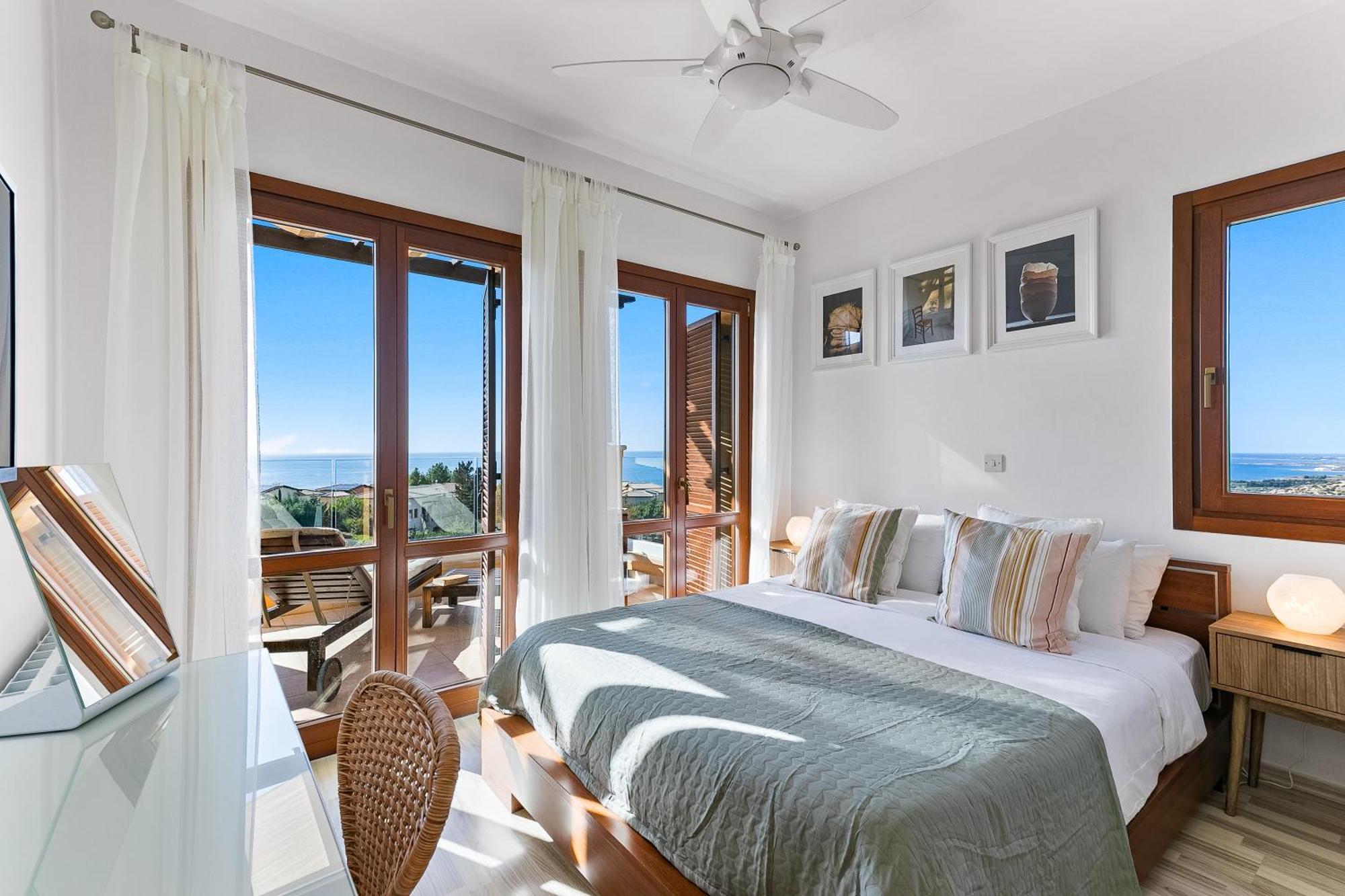 2 Bedroom Apartment Thalassa With Sea And Sunset Views, Aphrodite Hills Resort Kuklia Zewnętrze zdjęcie
