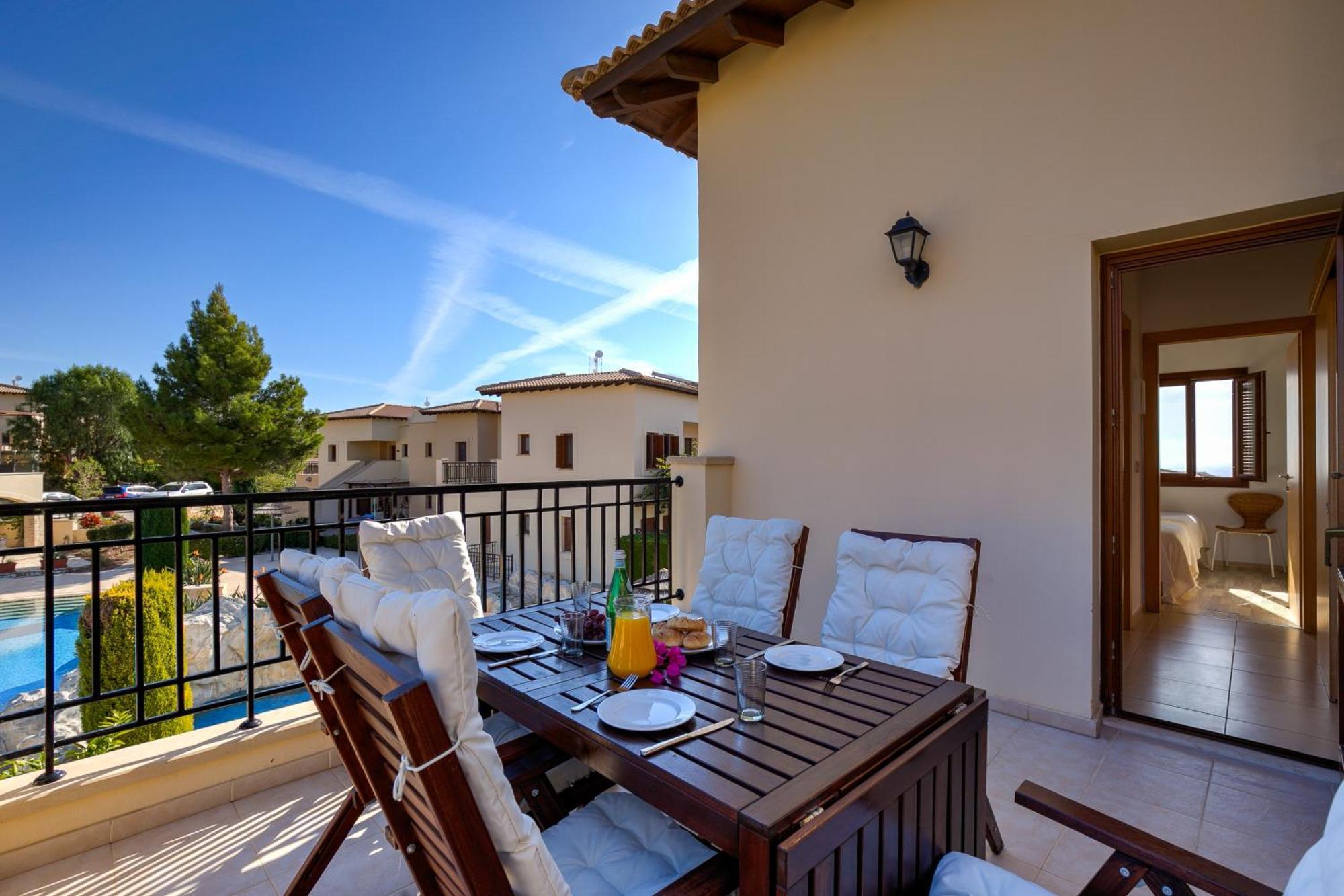 2 Bedroom Apartment Thalassa With Sea And Sunset Views, Aphrodite Hills Resort Kuklia Zewnętrze zdjęcie
