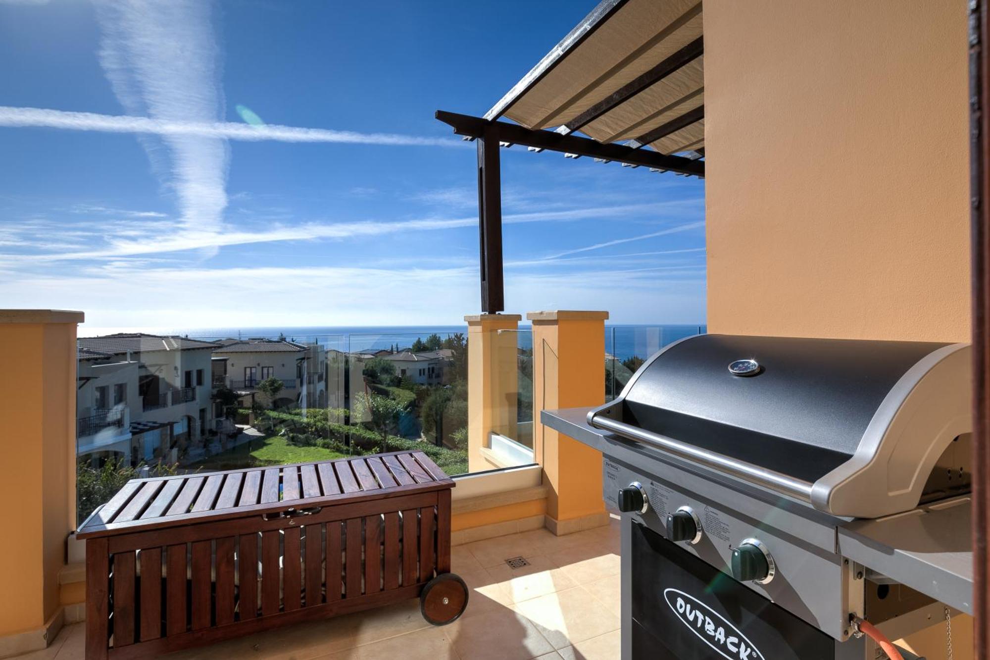 2 Bedroom Apartment Thalassa With Sea And Sunset Views, Aphrodite Hills Resort Kuklia Zewnętrze zdjęcie