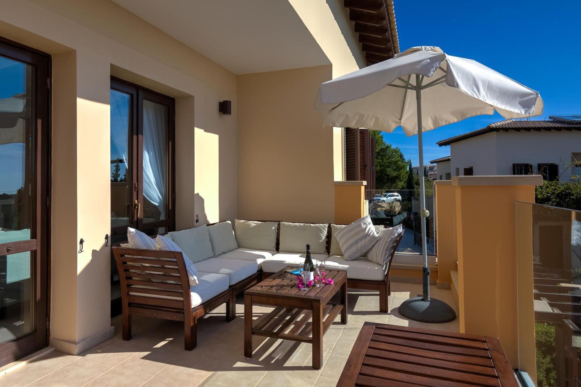 2 Bedroom Apartment Thalassa With Sea And Sunset Views, Aphrodite Hills Resort Kuklia Zewnętrze zdjęcie