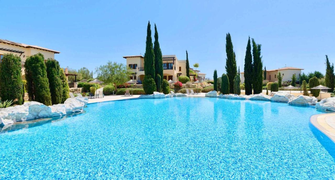2 Bedroom Apartment Thalassa With Sea And Sunset Views, Aphrodite Hills Resort Kuklia Zewnętrze zdjęcie