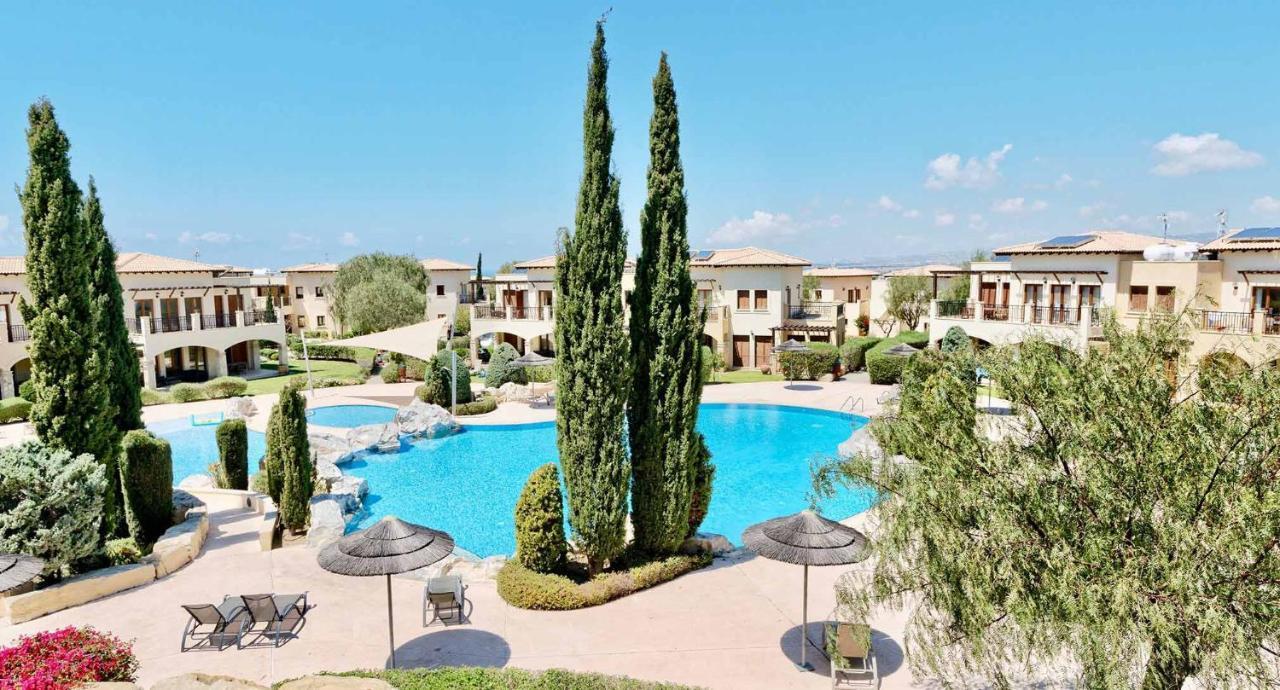 2 Bedroom Apartment Thalassa With Sea And Sunset Views, Aphrodite Hills Resort Kuklia Zewnętrze zdjęcie