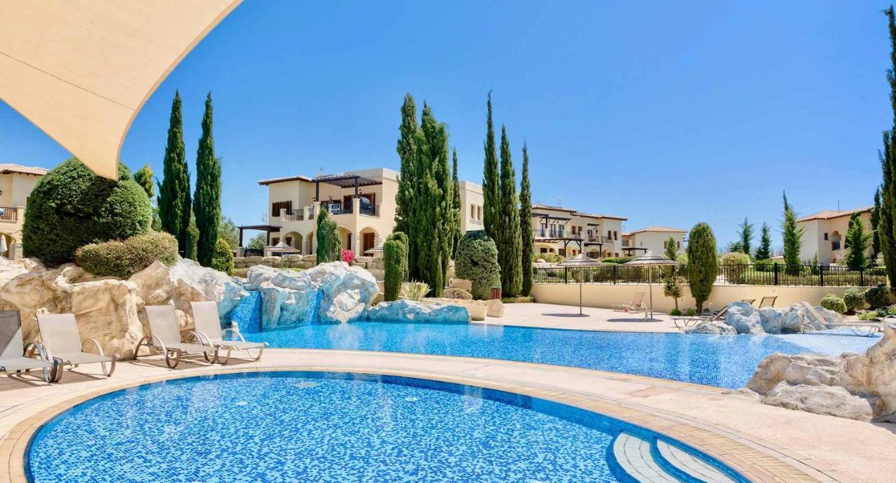 2 Bedroom Apartment Thalassa With Sea And Sunset Views, Aphrodite Hills Resort Kuklia Zewnętrze zdjęcie